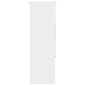 vidaXL Rullgardin mörkläggningsgardin vit 45x175 cm tygbredd 40,7 cm