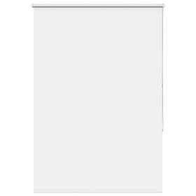 vidaXL Rullgardin mörkläggningsgardin vit 90x175 cm tyg bredd 85,7 cm