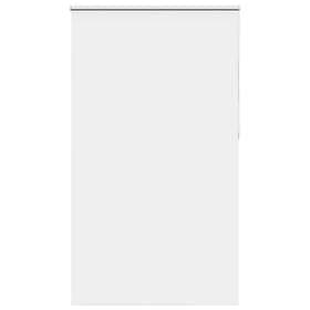 vidaXL Rullgardin mörkläggningsvit 120x230 cm tyg bredd 116,6 cm