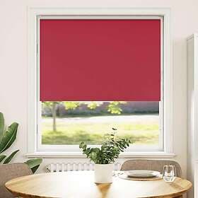 vidaXL Rullgardin mörkläggningsröd 105x130 cm tyg bredd 100,7 cm