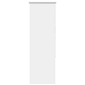 vidaXL Rullgardin mörkläggningsvit 60x175 cm tyg bredd 55,7 cm