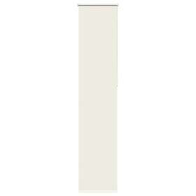 vidaXL Rullgardin mörkläggning naturvit 55x230 cm tyg bredd 50,7 cm