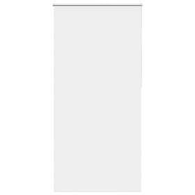 vidaXL Rullgardin mörkläggningsvit 100x230 cm tyg bredd 95,7 cm