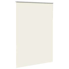 vidaXL Rullgardin mörkläggning naturvit 150x210 cm tyg bredd 146,6 cm