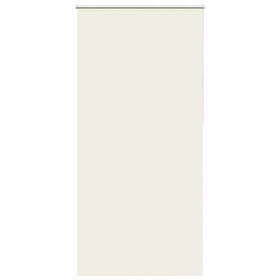 vidaXL Rullgardin mörkläggning naturvit 95x210 cm tygbredd 90,7 cm
