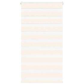 vidaXL Rullgardin zebra 80x100 cm tyg bredd 75,9 polyester