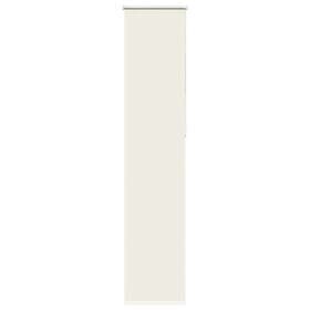 vidaXL Rullgardin mörkläggning naturvit 60x230 cm tygbredd 55,7 cm