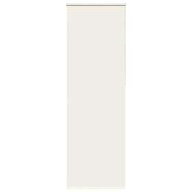 vidaXL Rullgardin mörkläggning naturvit 65x210 cm tyg bredd 60,7 cm