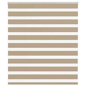vidaXL Rullgardin zebra 125x100 cm tyg bredd 120,9 polyester