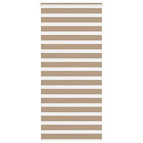 vidaXL Rullgardin zebra 110x230 cm tyg bredd 105,9 polyester