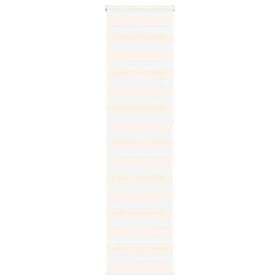 vidaXL Rullgardin zebra 65x230 cm tyg bredd 60,9 polyester