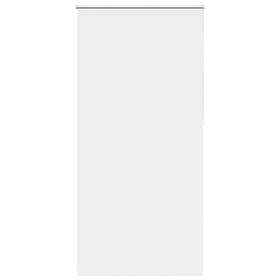 vidaXL Rullgardin mörkläggning vit 105x210 cm tyg bredd 100,7 cm