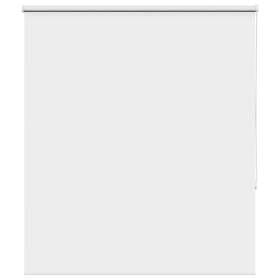 vidaXL Rullgardin mörkläggning vit 120x130 cm tyg bredd 116,6 cm