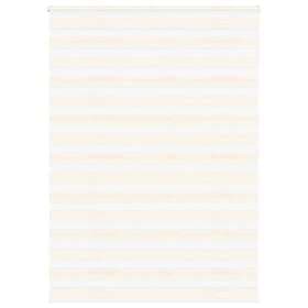 vidaXL Rullgardin zebra 155x200 cm tyg bredd 150,9 polyester