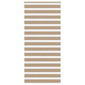 vidaXL Rullgardin zebra 95x200 cm tyg bredd 90,9 polyester
