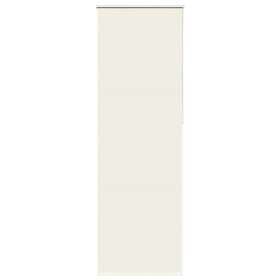 vidaXL Rullgardin mörkläggning naturvit 85x210 cm tygbredd 80,7 cm