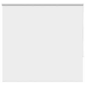 vidaXL Rullgardin mörkläggningsvit 150x150 cm tyg bredd 146,6 cm