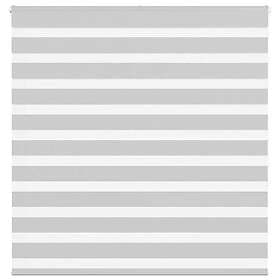 vidaXL Rullgardin zebra ljusgrå 145x150 cm tyg bredd 140,9cm polyester