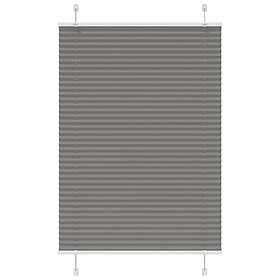 vidaXL Plisserad persienn antracit 100x150 cm tyg bredd polyester