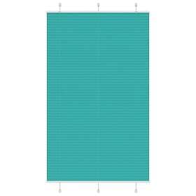 vidaXL Plisserad persienn bensingrön 115x200 cm tyg bredd 114,4cm