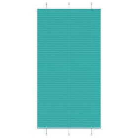vidaXL Plisserad persienn bensingrön 110x200 cm tyg bredd 109,4cm