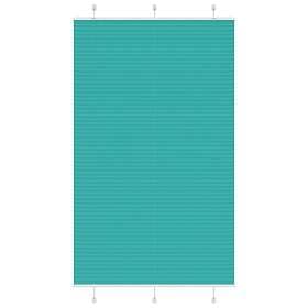 vidaXL Plisserad persienn bensingrön 120x200 cm tyg bredd 119,4cm