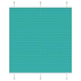 vidaXL Plisserad persienn bensingrön 120x150 cm tyg bredd 119,4cm