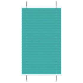 vidaXL Plisserad persienn bensingrön 80x150 cm tyg bredd 79,4 cm