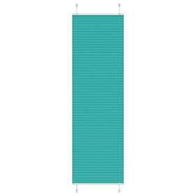 vidaXL Plisserad persienn bensingrön 55x200cm tyg bredd 54,4cm