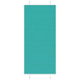 vidaXL Plisserad persienn bensingrön 90x200 cm tyg bredd 89,4cm