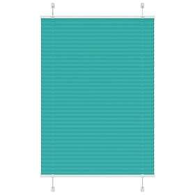 vidaXL Plisserad persienn bensingrön 95x100 cm tyg bredd 94,4cm