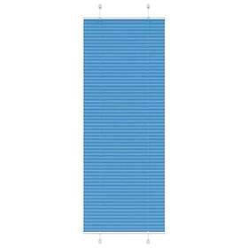 vidaXL Pleated Blind Blue 70x200 cm Polyester