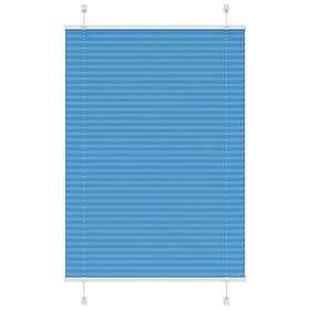 vidaXL Pleated Blind Fabric 95x100 cm Blue