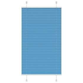 vidaXL Pleated Blind 70x150 cm Fabric Blue