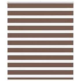 vidaXL Plisserad persienn ljusgrå 90x150 cm tyg bredd 89,4cm polyester