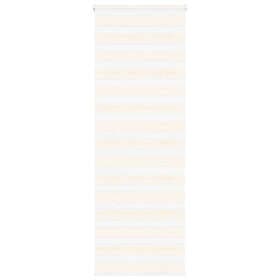 vidaXL Rullgardin zebra 85x200 cm tyg bredd 80,9 cm polyester