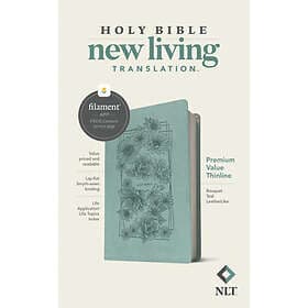 NLT Premium Value Thinline Bible, Filament-Enabled Edition (Leatherlike, Bouquet