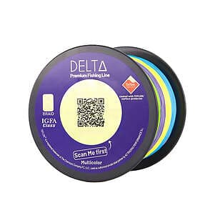 Delta Teflon X8 Braid Multicolour 0,30 mm/54 LBS 300m