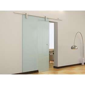 Vente Unique CLEAVER Sliding Door Frosted Tempered Glass H205 x L83 cm