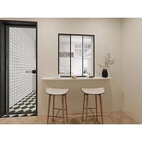 Vente Unique RAVENA Sliding Glass Door 90x105cm