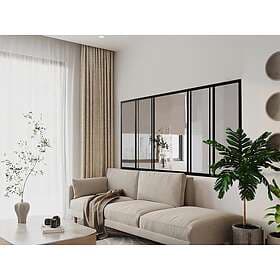 Vente Unique RAVENA Sliding Glass Door 180x105cm