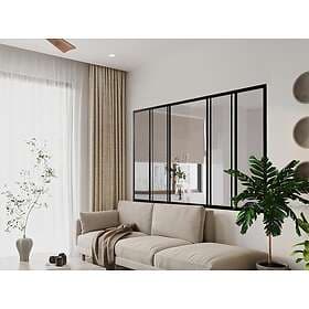 Vente Unique RAVENA Sliding Glass Door 180x130cm