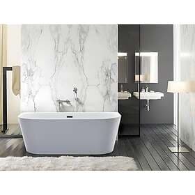 Vente Unique DIVINA Semi-Island Bathtub Acrylic 170x75x58cm