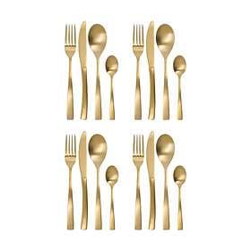 House Doctor Golden Bestickset 16 Delar  