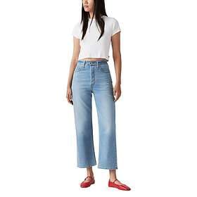 Levi's Ribcage Straight Ankle Cotton Linen Jeans (Women's)