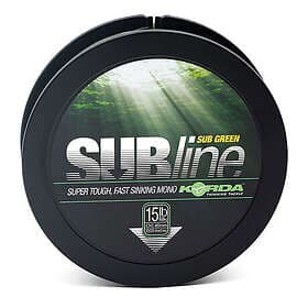 Korda Subline Ultra Tough 1000m Green 0,35mm 12lb