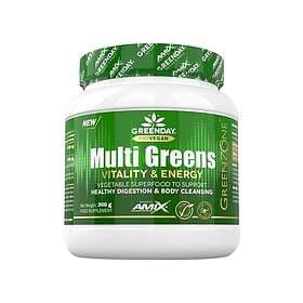 Amix Greenday Provegan Multigreens Vitality&energy 300g Piller