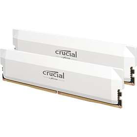 Crucial Pro OC White DDR5 6000MHz 2x32GB (CP2K32G60C40U5W)