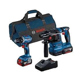 Bosch GSR 18V-45 + GBH 18V-22 (2x4.0Ah)