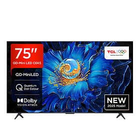 TCL 75" 4K Ultra HD QD-Mini LED Smart TV (2025) - 75C6KS